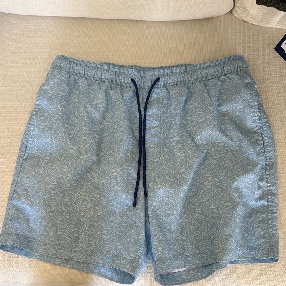 Men's Light Blue Swim Shorts
